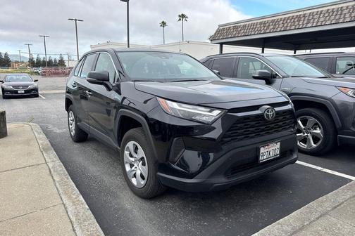 Midnight Black Metallic 2024 Toyota RAV4 LE