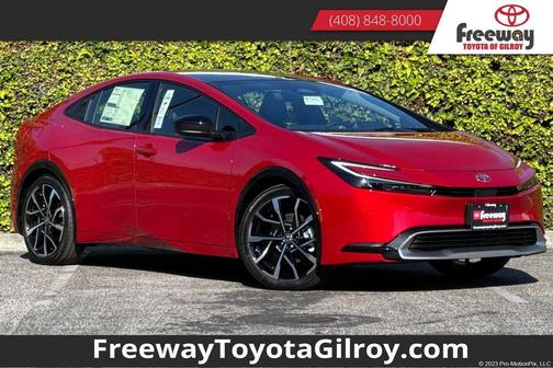 Supersonic Red 2026 Toyota Prius Plug-In Hybrid XSE Premium