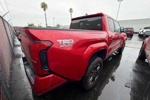 Supersonic Red 2025 Toyota Tacoma TRD Sport