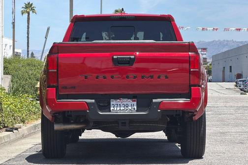 Supersonic Red 2025 Toyota Tacoma TRD Sport