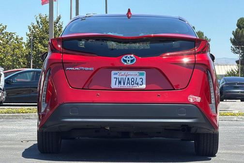 Hypersonic Red 2017 Toyota Prius Prime Advanced