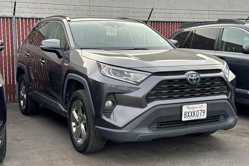 Magnetic Gray Metallic 2021 Toyota RAV4 Hybrid XLE Premium