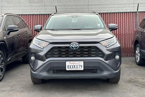 Magnetic Gray Metallic 2021 Toyota RAV4 Hybrid XLE Premium