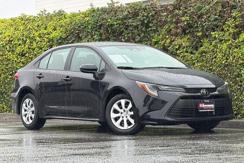 Midnight Black Metallic 2025 Toyota Corolla LE