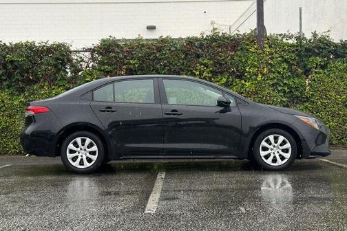 Midnight Black Metallic 2025 Toyota Corolla LE