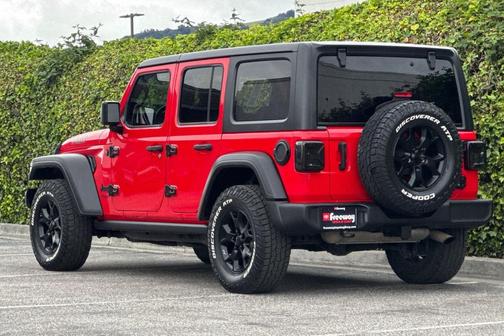 Firecracker Red Clearcoat 2021 Jeep Wrangler Willys