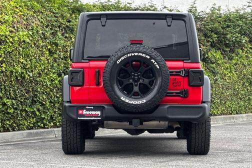 Firecracker Red Clearcoat 2021 Jeep Wrangler Willys