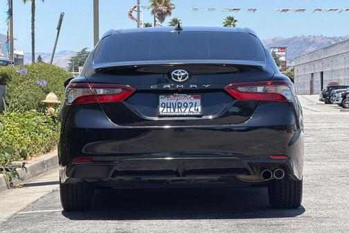Midnight Black Metallic 2023 Toyota Camry SE