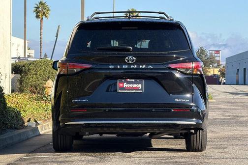 Midnight Black Metallic 2026 Toyota Sienna Platinum