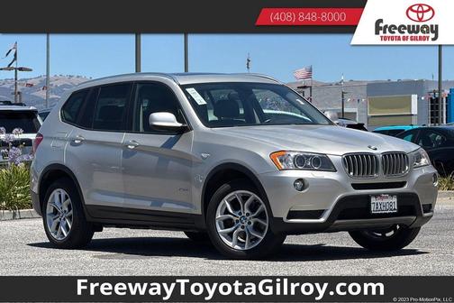 Titanium Silver Metallic 2014 BMW X3 xDrive35i