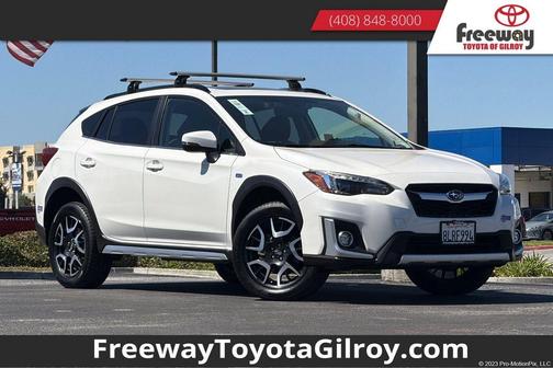 Crystal White Pearl 2019 Subaru Crosstrek Hybrid Base
