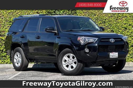 Midnight Black Metallic 2023 Toyota 4Runner SR5