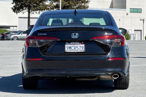 Platinum White Pearl 2024 Honda Civic Sport