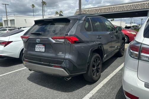 Magnetic Gray Metallic 2023 Toyota RAV4 Hybrid SE