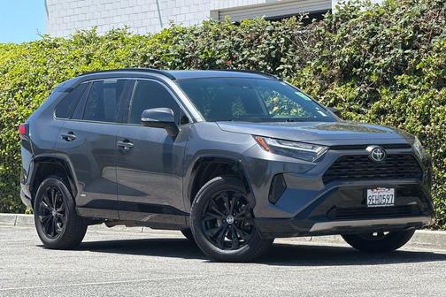 Magnetic Gray Metallic 2023 Toyota RAV4 Hybrid SE