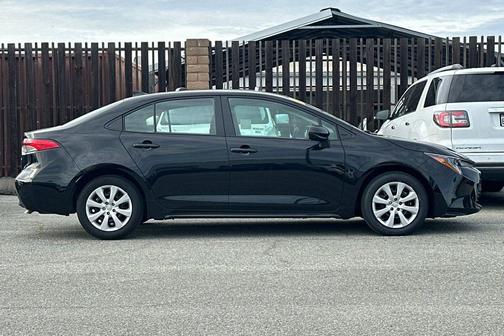 Midnight Black Metallic 2025 Toyota Corolla LE