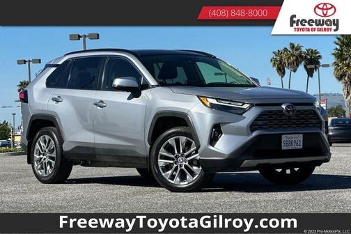 Silver Sky Metallic 2022 Toyota RAV4 Limited
