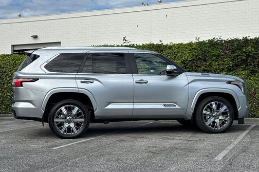 Celestial Silver Metallic 2026 Toyota Sequoia Capstone