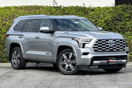 Celestial Silver Metallic 2026 Toyota Sequoia Capstone