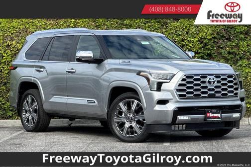 Celestial Silver Metallic 2026 Toyota Sequoia Capstone