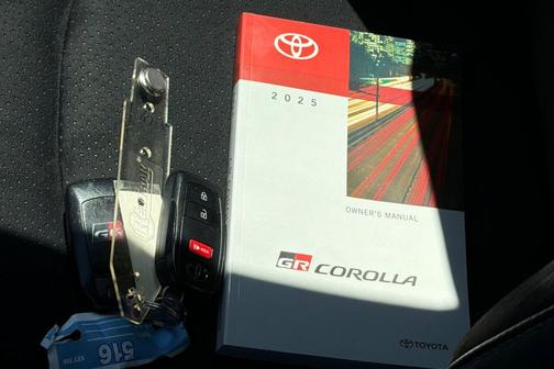 Black 2025 Toyota GR Corolla Premium
