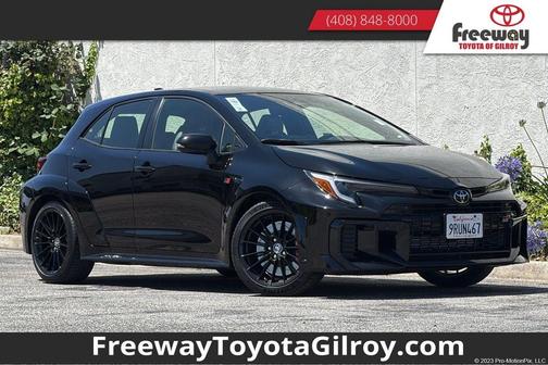 Black 2025 Toyota GR Corolla Premium