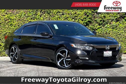 Crystal Black Pearl 2018 Honda Accord Sport 2.0T