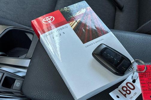 Supersonic Red 2025 Toyota Camry LE