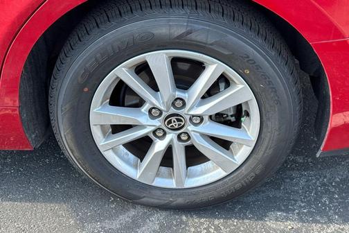 Supersonic Red 2025 Toyota Camry LE