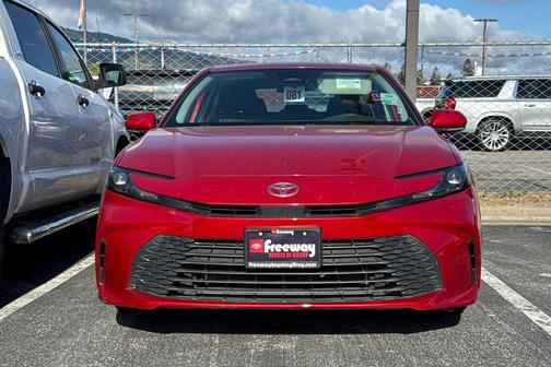 Supersonic Red 2025 Toyota Camry LE