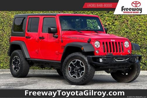 Firecracker Red Clearcoat 2016 Jeep Wrangler Unlimited Rubicon