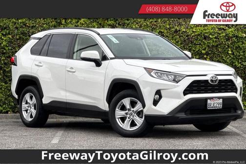 Super White 2020 Toyota RAV4 XLE