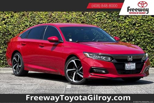 San Marino Red 2018 Honda Accord Sport