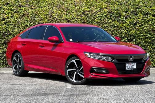 San Marino Red 2018 Honda Accord Sport