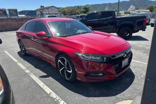 San Marino Red 2018 Honda Accord Sport