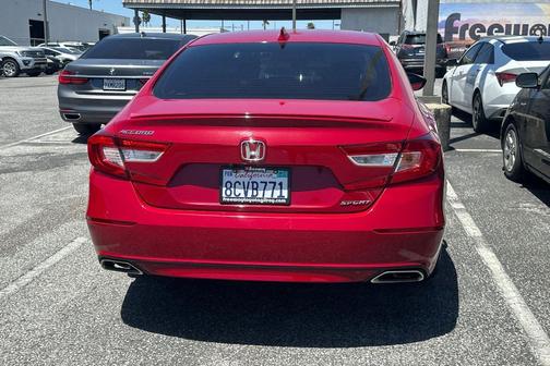 San Marino Red 2018 Honda Accord Sport