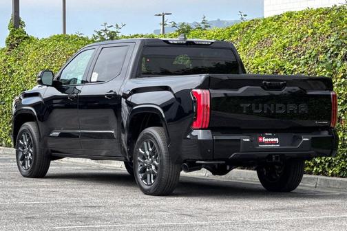 Midnight Black Metallic 2026 Toyota Tundra Hybrid Platinum