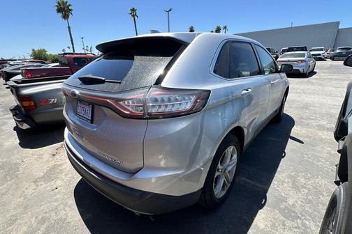 Ingot Silver 2017 Ford Edge Titanium