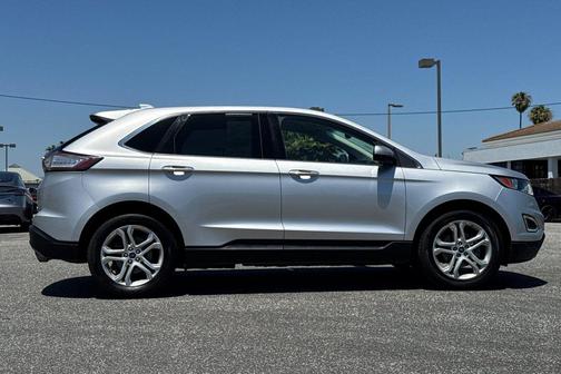 Ingot Silver 2017 Ford Edge Titanium