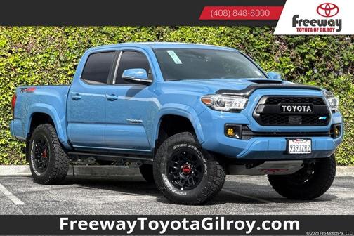 Cavalry Blue 2019 Toyota Tacoma TRD Sport