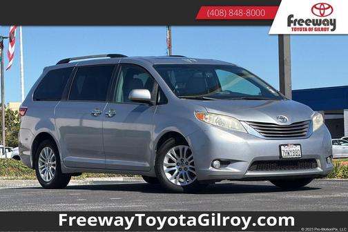 Silver Sky Metallic 2015 Toyota Sienna XLE