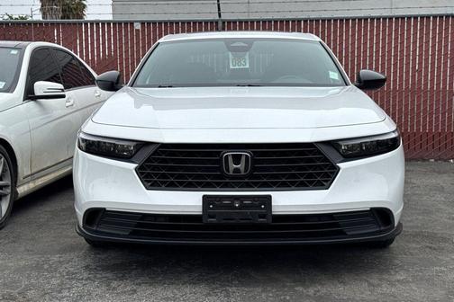 Platinum White Pearl 2024 Honda Accord Hybrid Sport