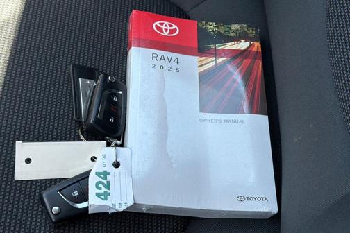 Silver Sky Metallic 2025 Toyota RAV4 LE