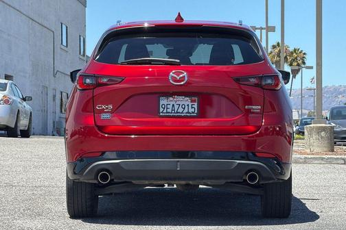 Soul Red Crystal Metallic 2022 Mazda CX-5 2.5 Turbo