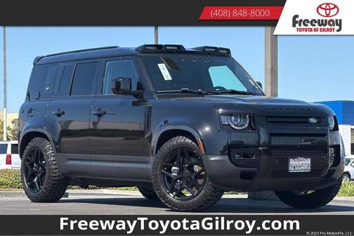 Santorini Black 2024 Land Rover Defender 110 P400 S