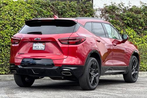 Radiant Red Tintcoat 2024 Chevrolet Blazer RS
