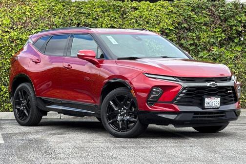 Radiant Red Tintcoat 2024 Chevrolet Blazer RS