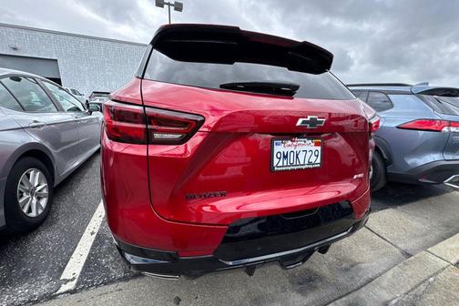Radiant Red Tintcoat 2024 Chevrolet Blazer RS