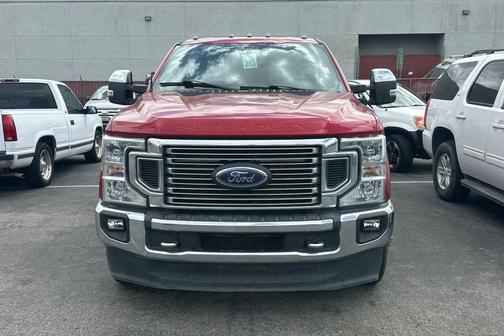 Rapid Red Metallic Tinted Clearcoat 2022 Ford F-350 Lariat