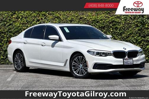 White Metallic 2019 BMW 530 530i